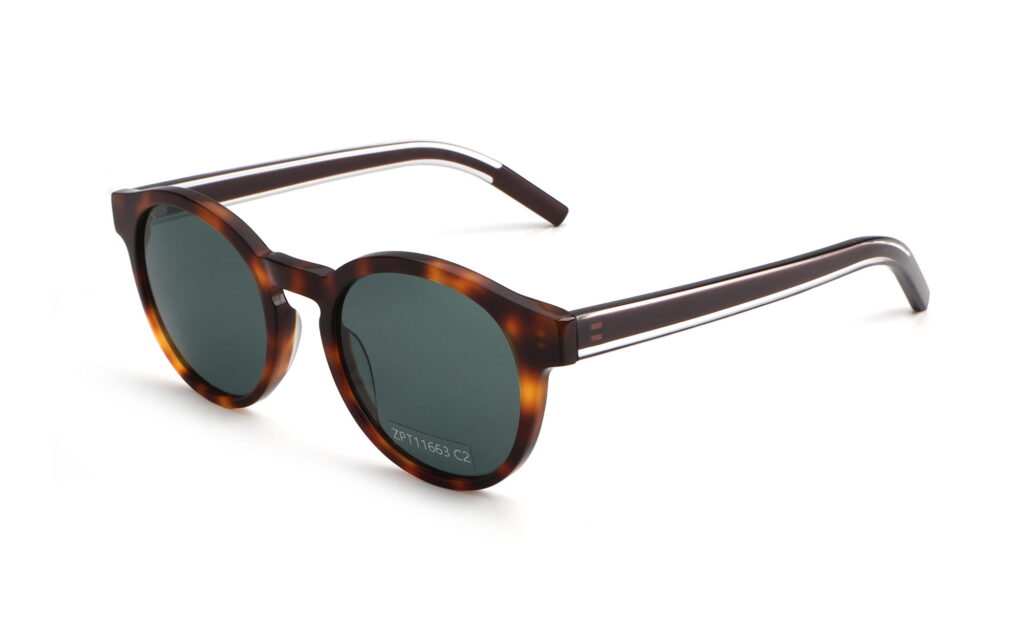ZPT11663 Round Tortoise Polarized Sunglasses