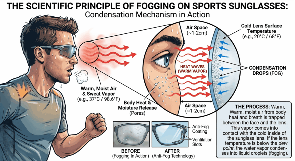 Anti Fog Sports Sunglasses Technology Comparison