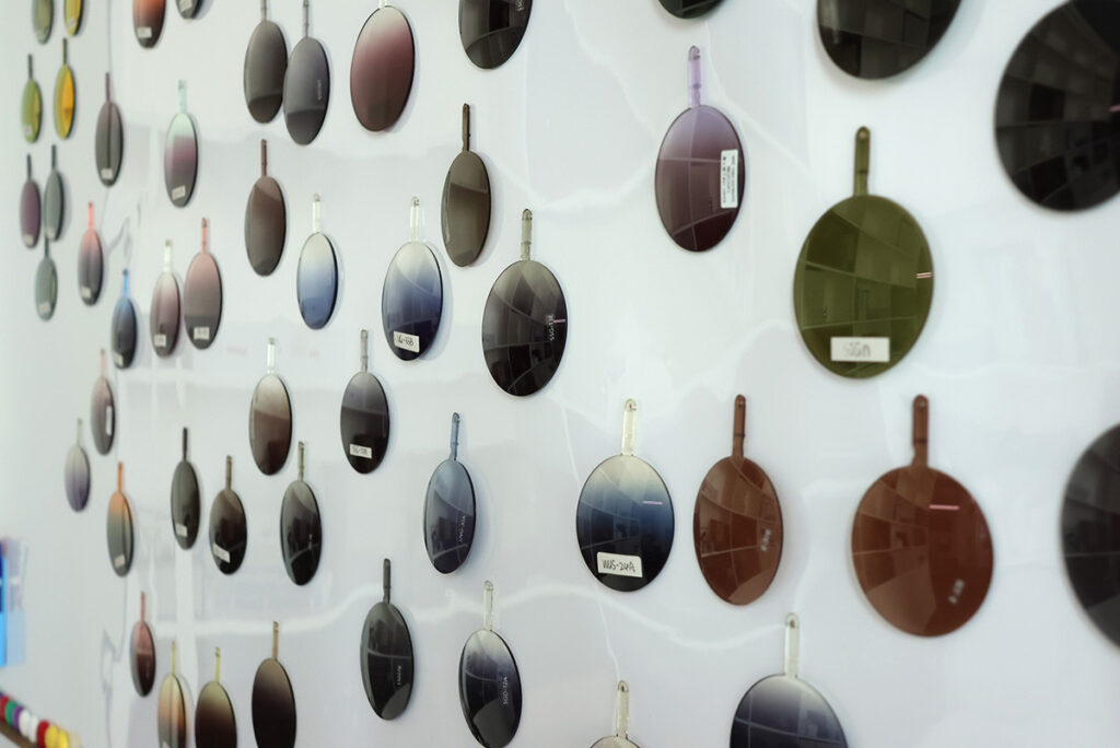 round sunglasses lenses