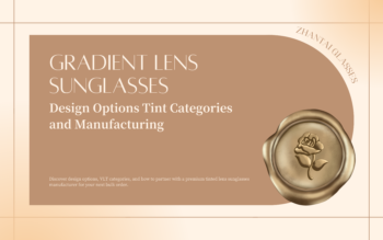 Gradient Lens Sunglasses: Design Options, Tint Categories, and Manufacturing