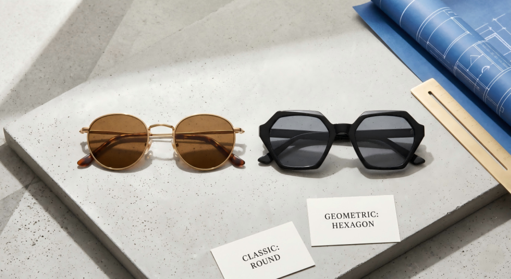 Hexagon & Geometric Sunglasses