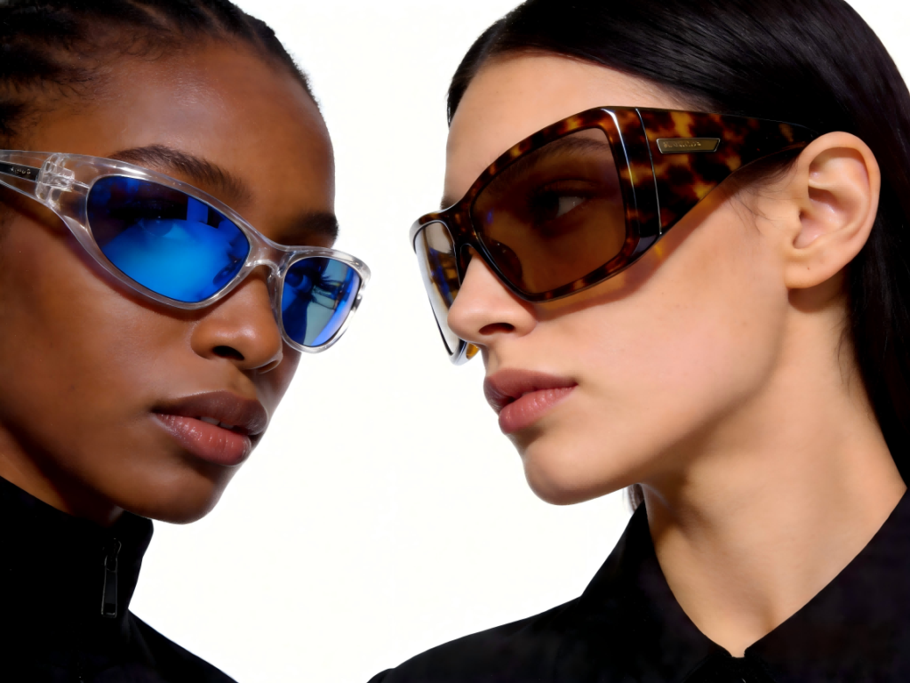 wrap-around sunglasses