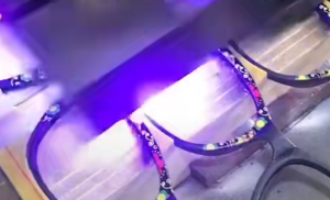 Digital printing on plastic sunglasses