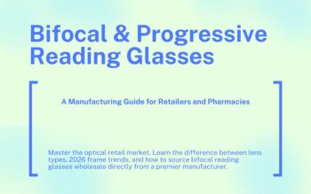 Bifocal & Progressive Reading Glasses: A Manufacturing Guide for Retailers and Pharmacies