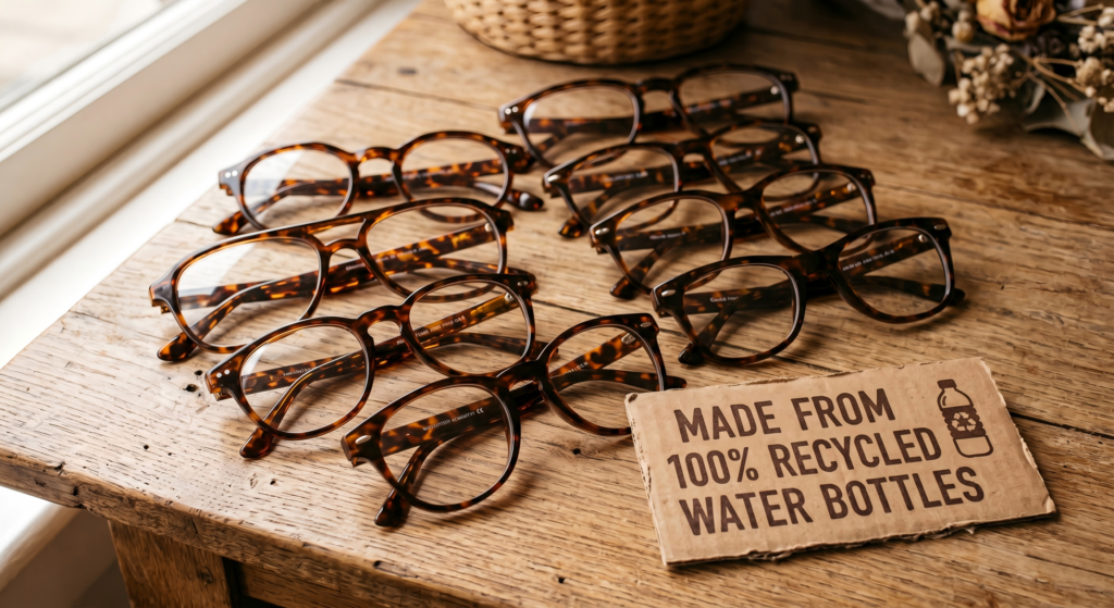 Zhantai Glasses OEM Recycled Plastic Glasses Frames