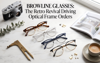D-Frame & Browline Glasses: The Retro Revival Driving Optical Frame Orders