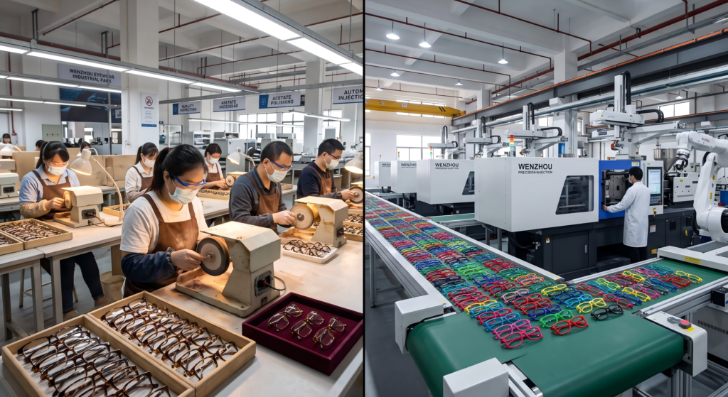 Wenzhou vs. Danyang China's Two Eyewear Manufacturing Capitals Compared