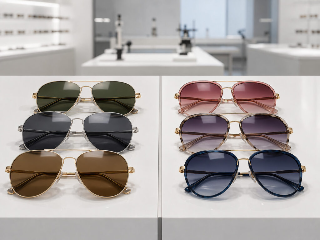 classic vs fashion aviator sunglasses women comparison