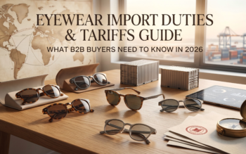Eyewear Import Duties & Tariffs Guide: What B2B Buyers Need to Know in 2026