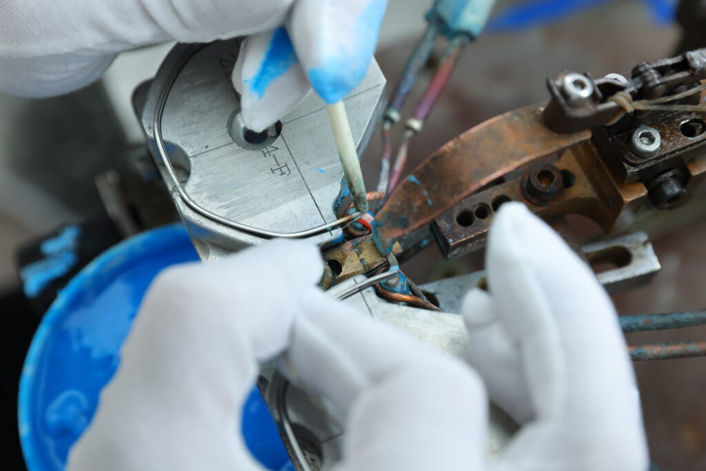 memory metal glasses frames manufacturing