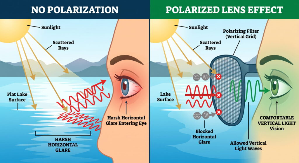 The Principle of Polarization The Venetian Blind Effect